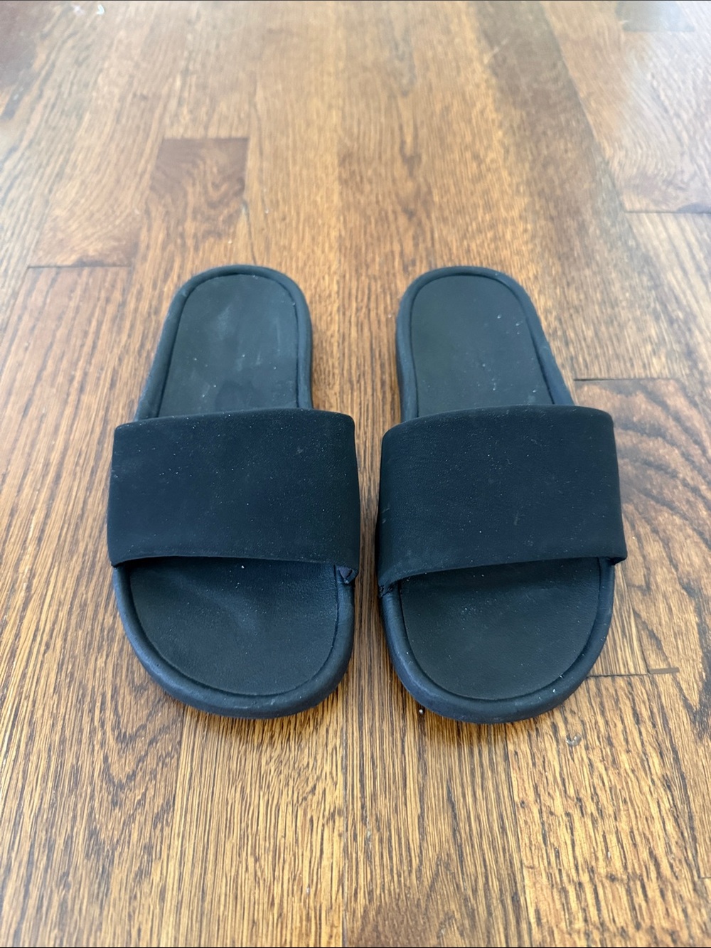 all in motion Black Kids Slide Sandals with Wide Strap